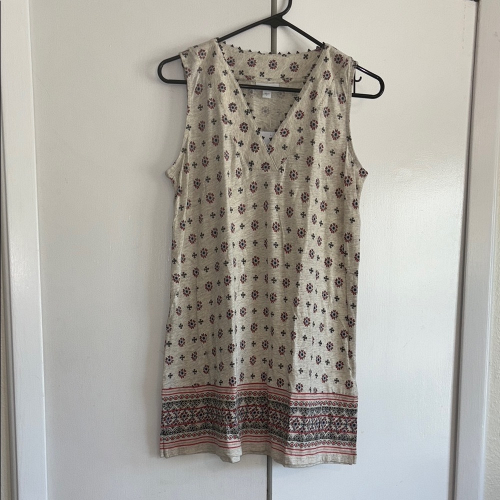 Floral Sleeveless Mini Dress